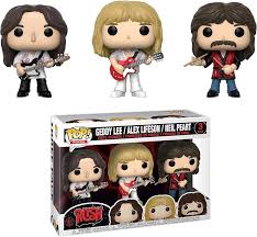 Funko Pop Rocks RUSH Vinyl Figure 3-Pack